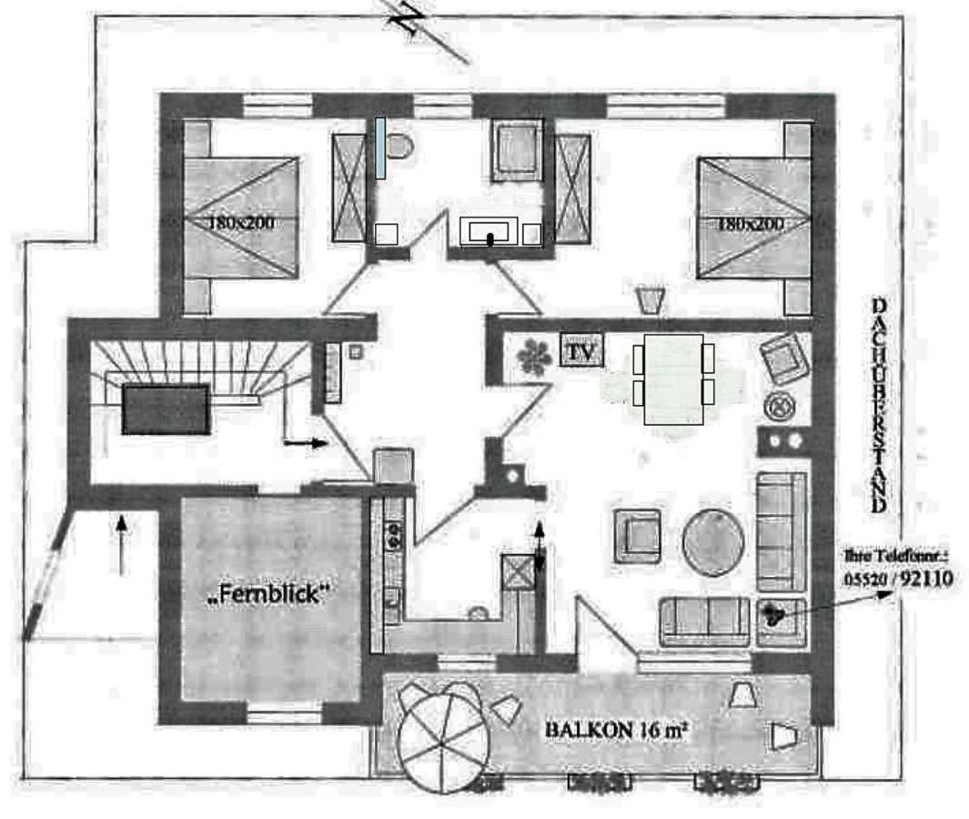 Апартаменти Harzhaus Rauch Браунлаге Екстер'єр фото